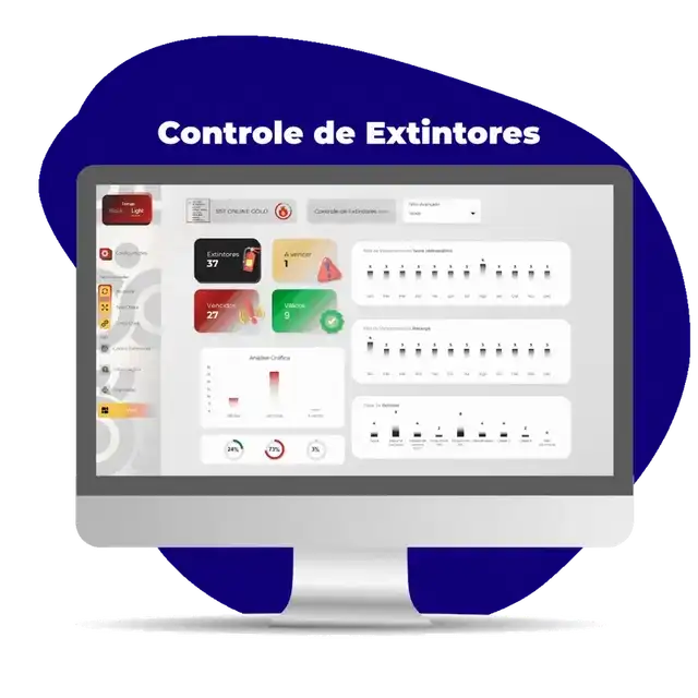 Dashboard de Controle de Extintores