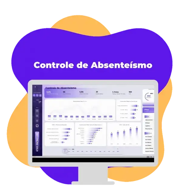 Dashboard de Controle de Absenteísmo